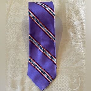 Ted Baker Purple Striped Men's Tie